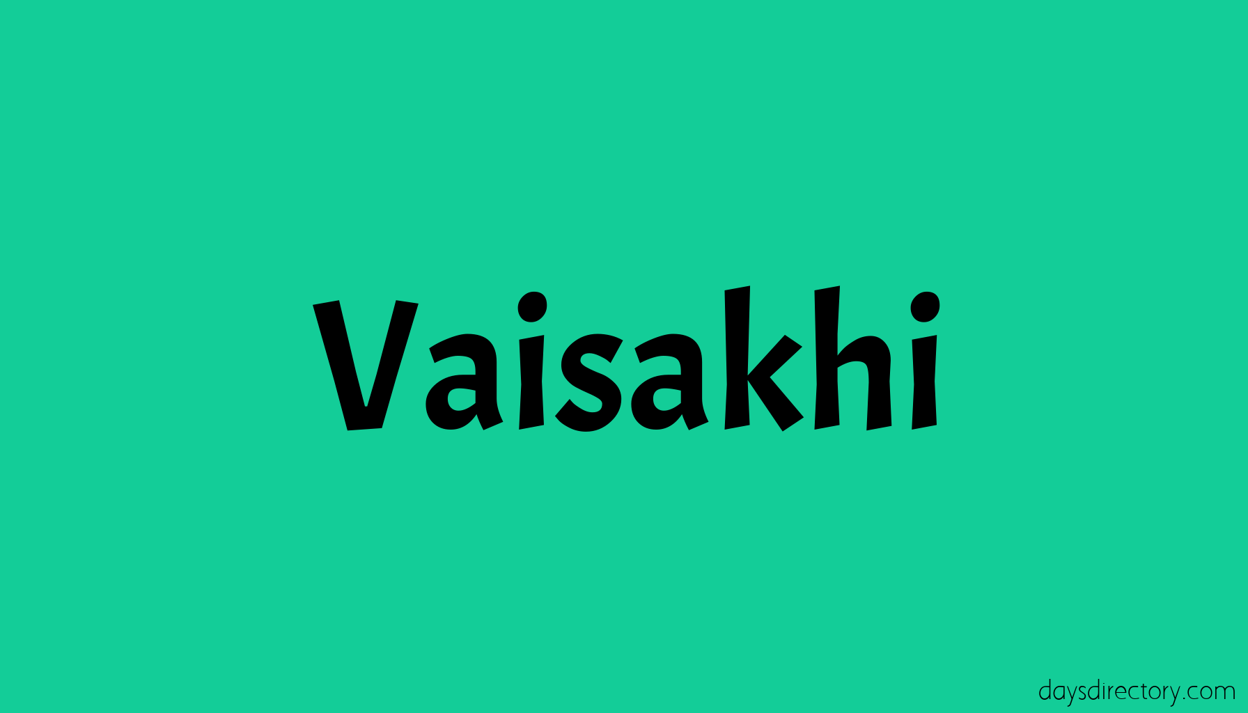 Vaisakhi