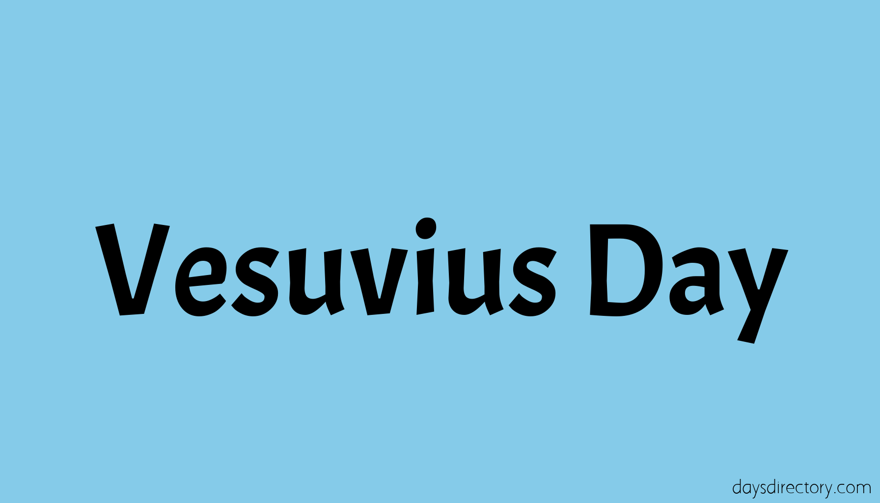 Vesuvius Day