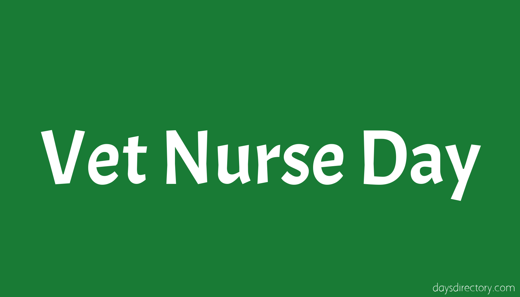 Vet Nurse Day