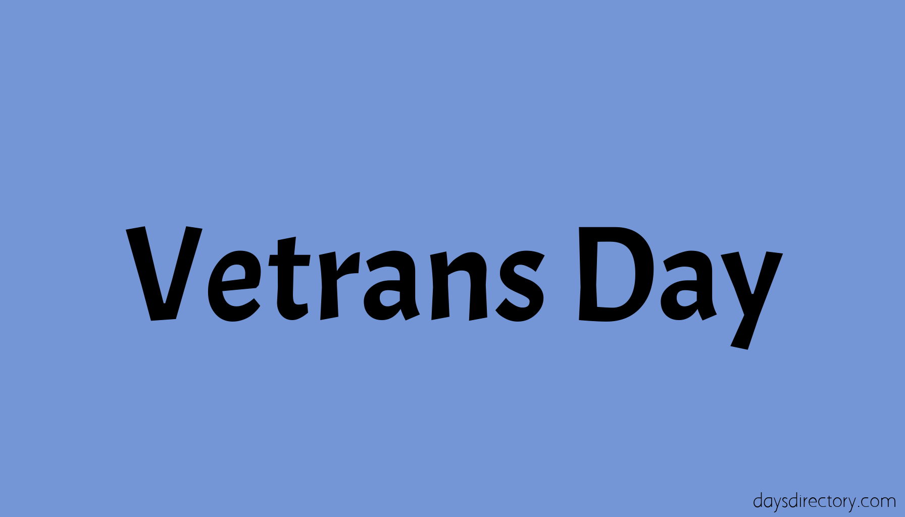 Vetrans Day