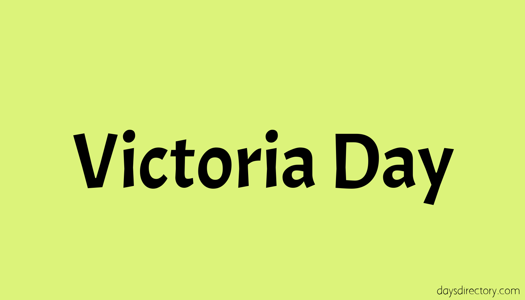 Victoria Day