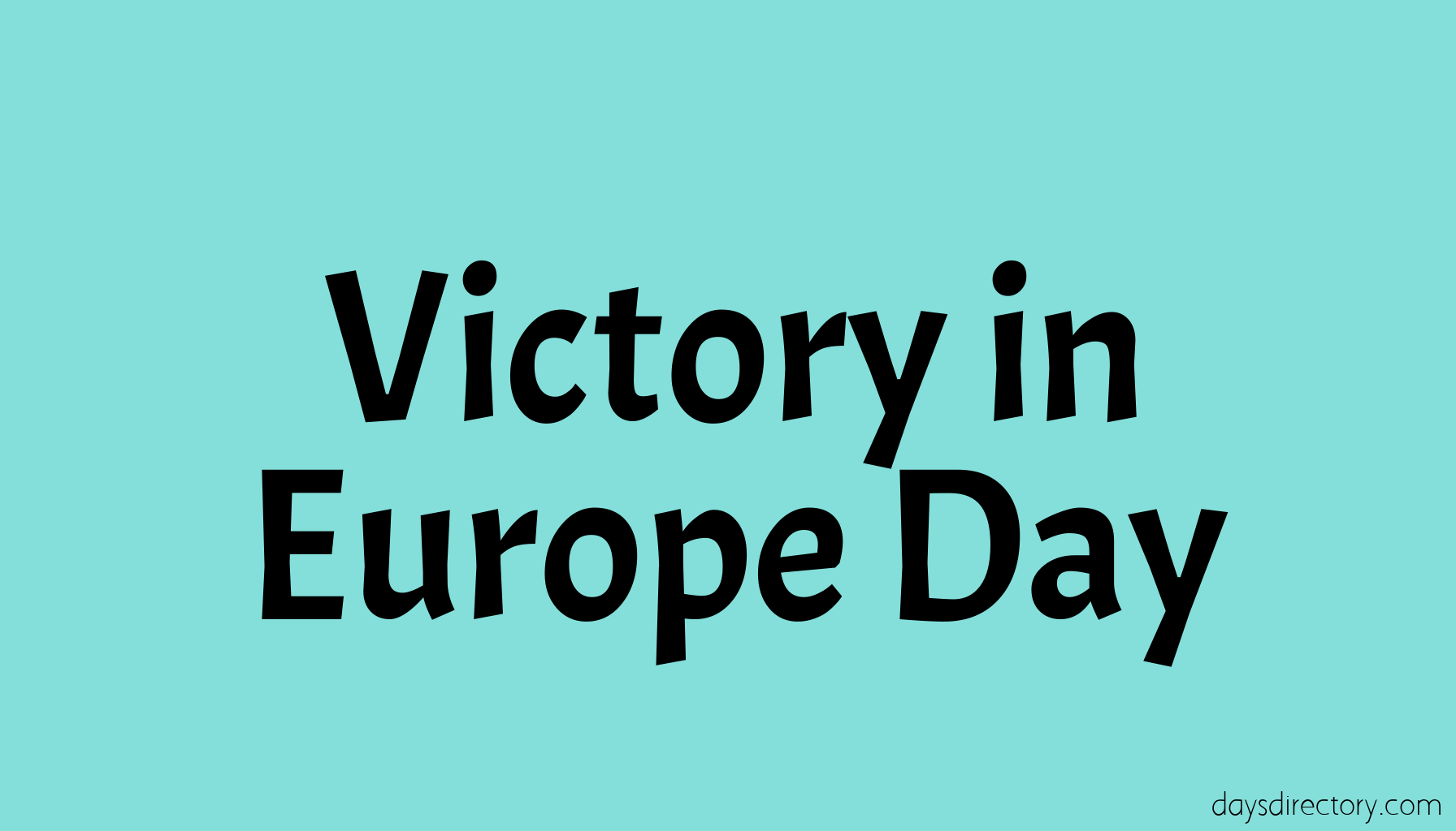 Victory in Europe Day