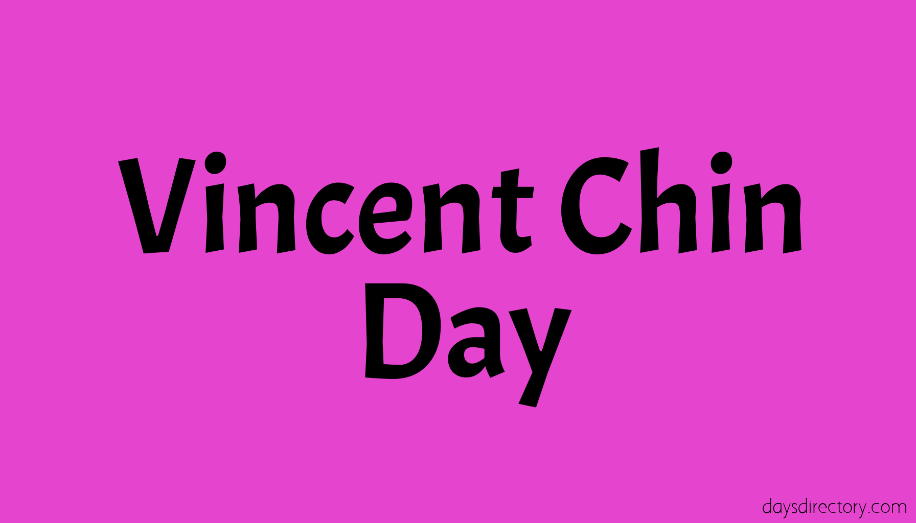 Vincent Chin Day