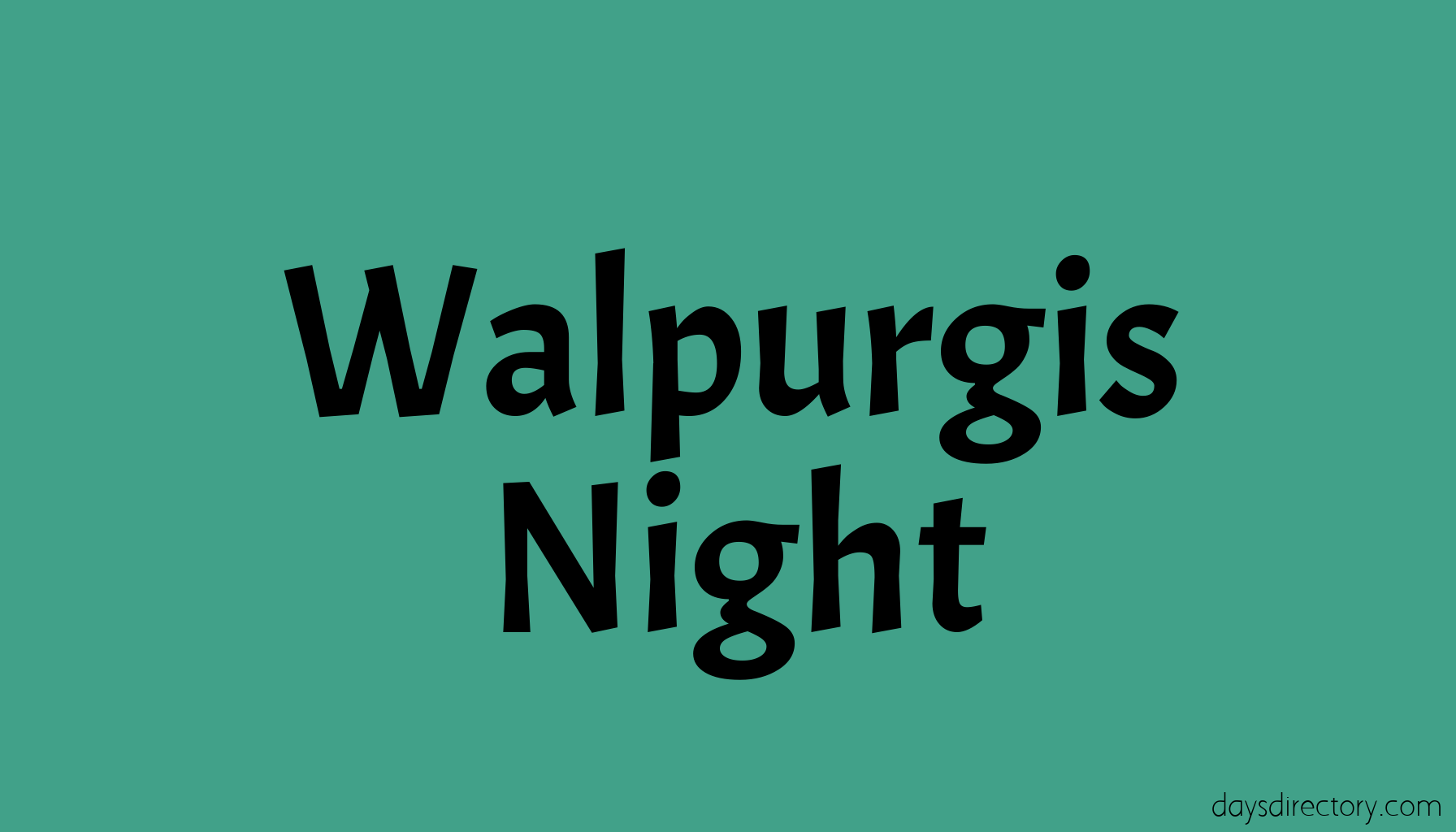 Walpurgis Night
