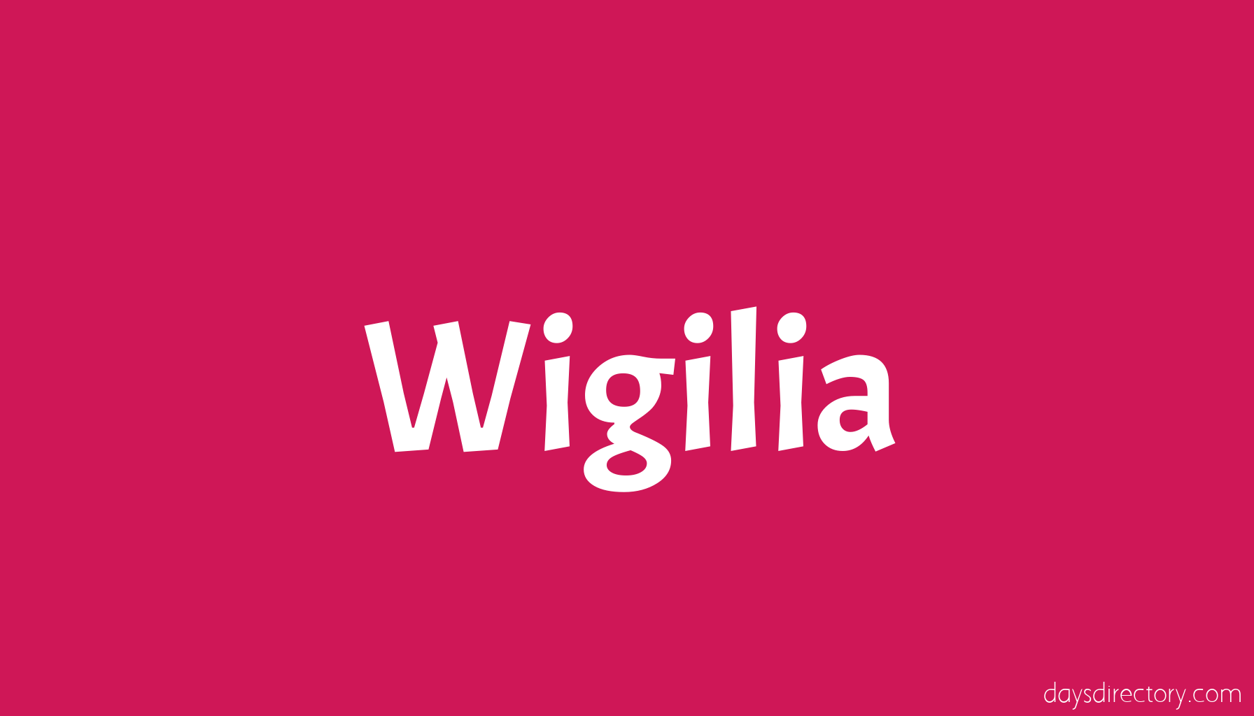 Wigilia