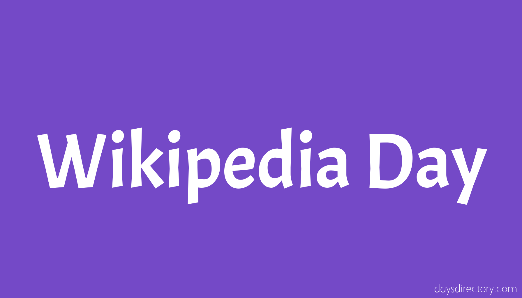 Wikipedia Day