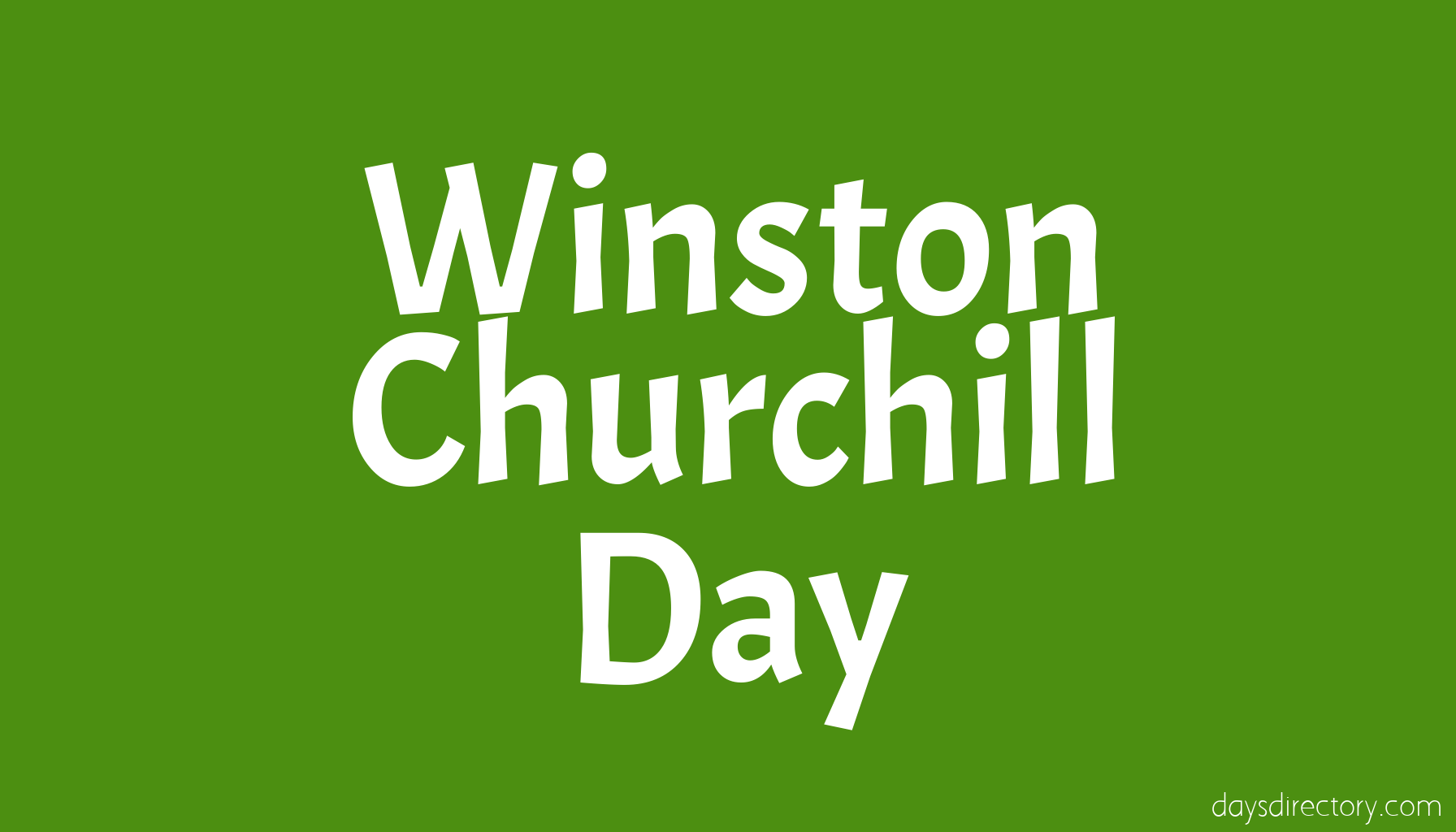 Winston Churchill Day
