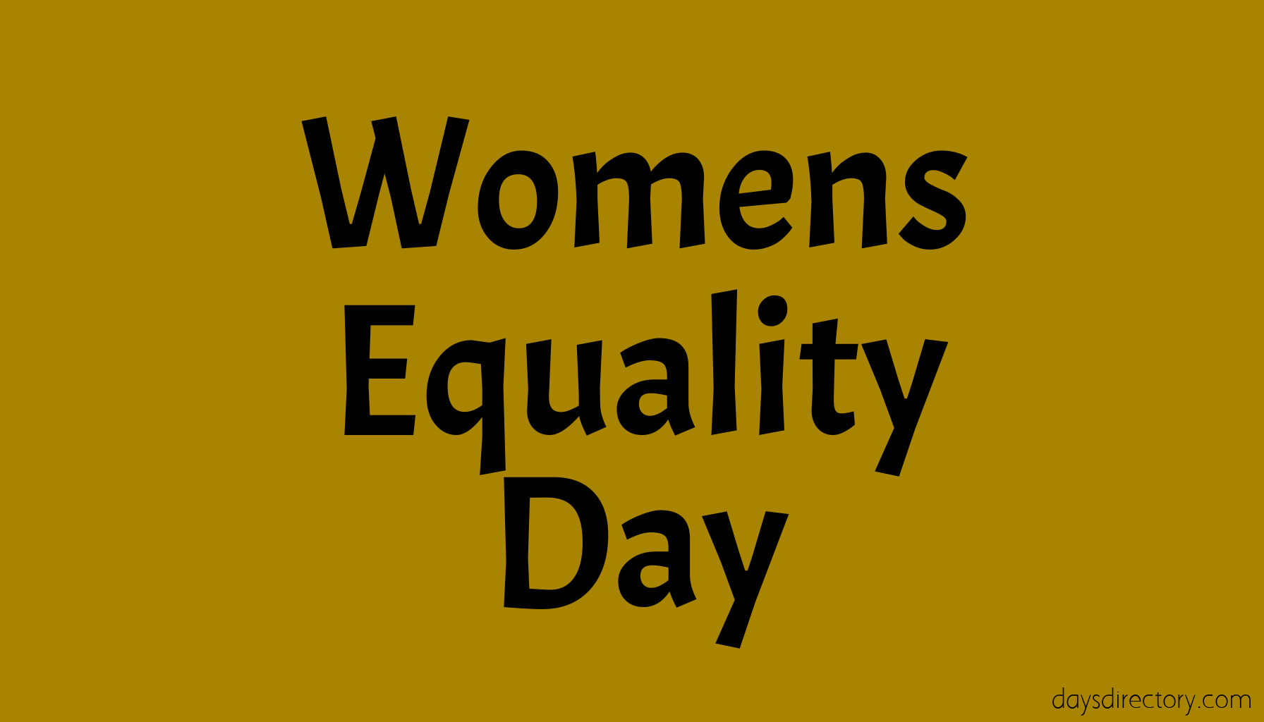 Womens Equality Day