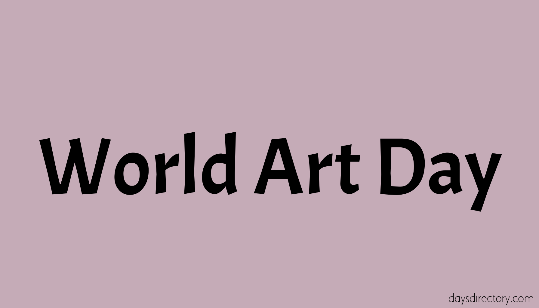 World Art Day