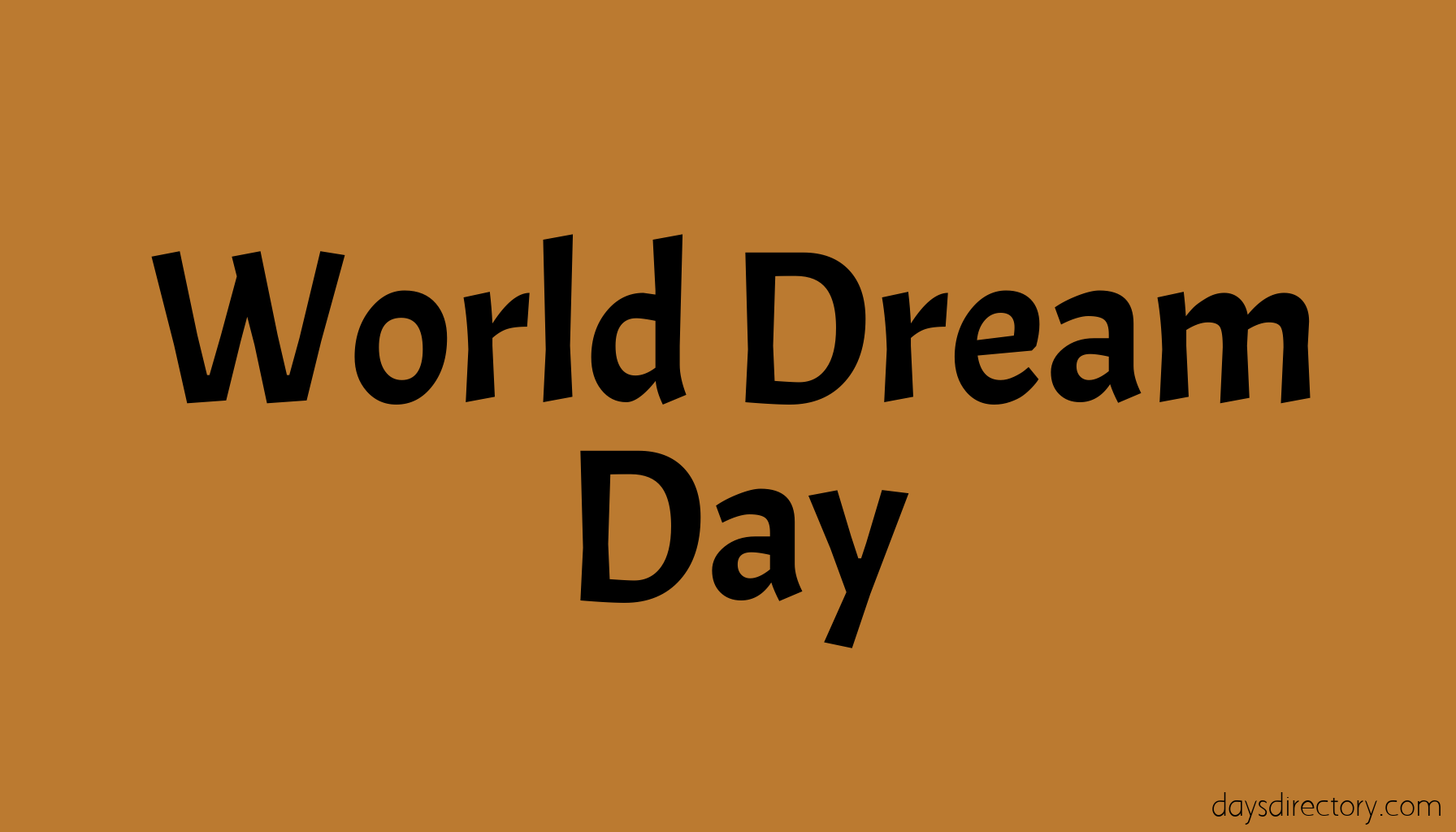 World Dream Day