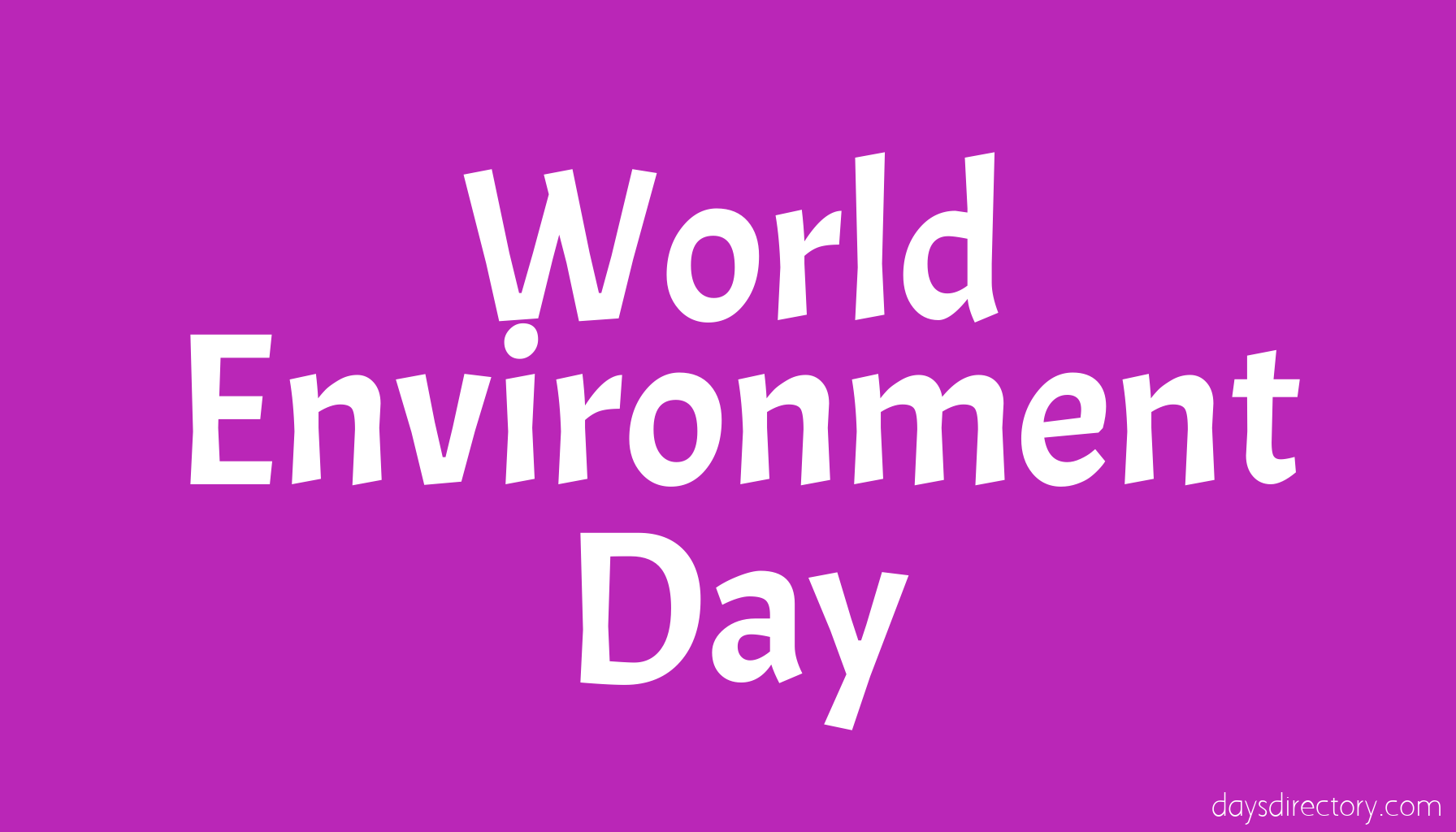 World Environment Day