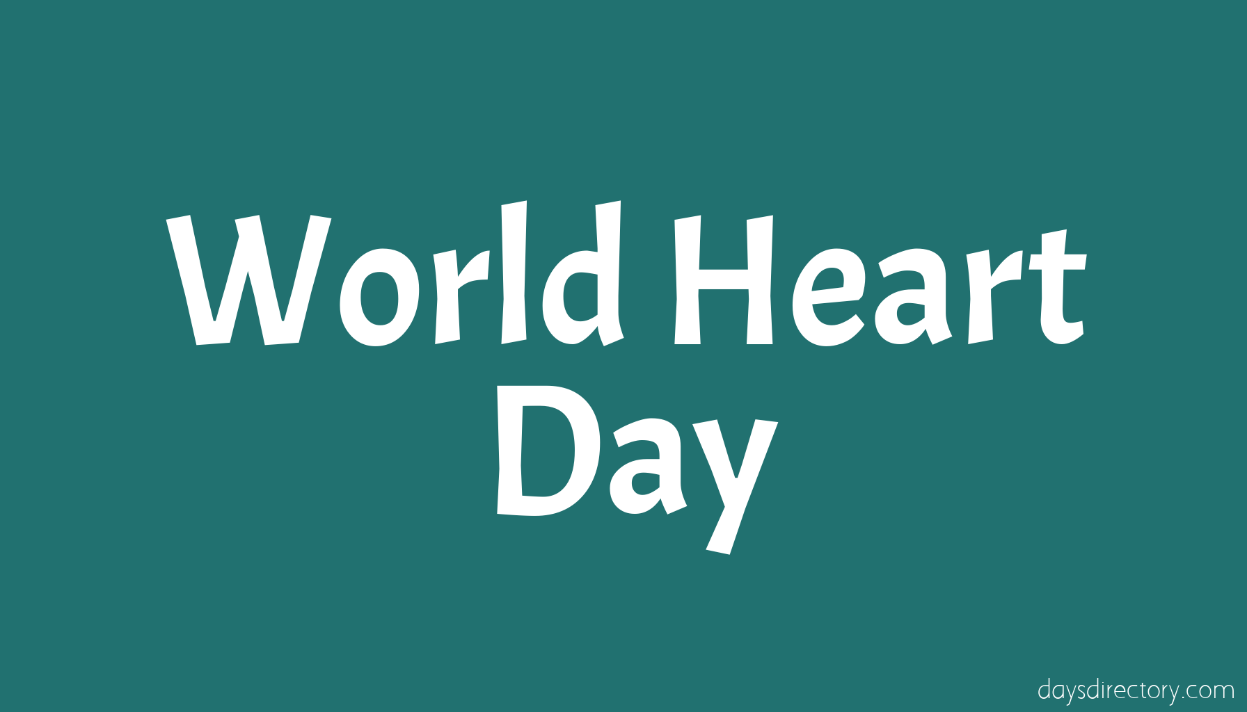World Heart Day