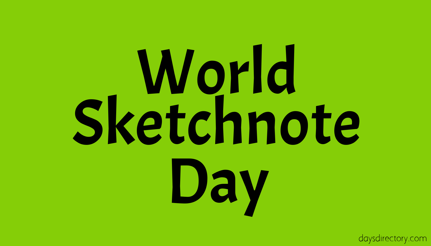 World Sketchnote Day