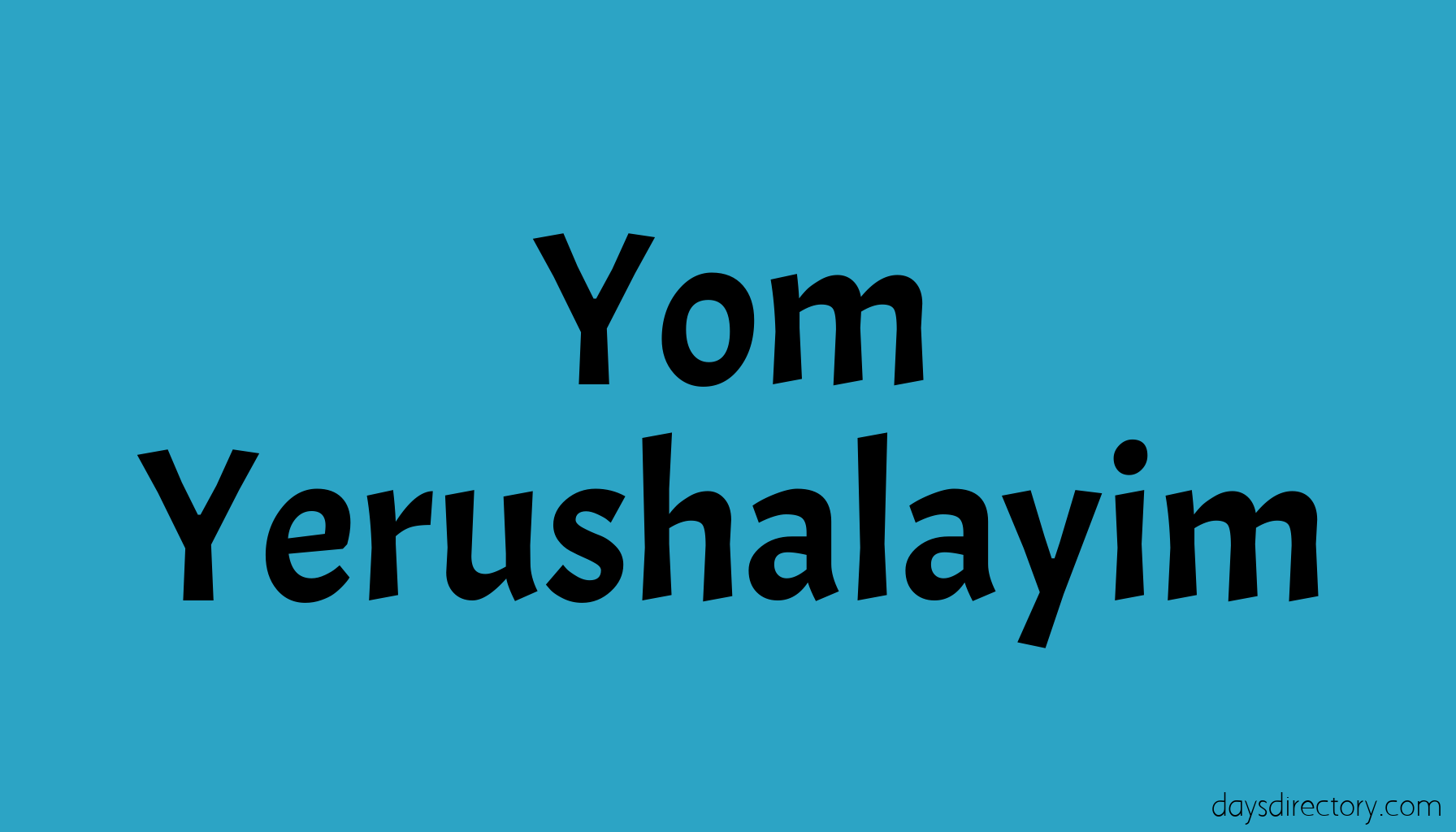 Yom Yerushalayim