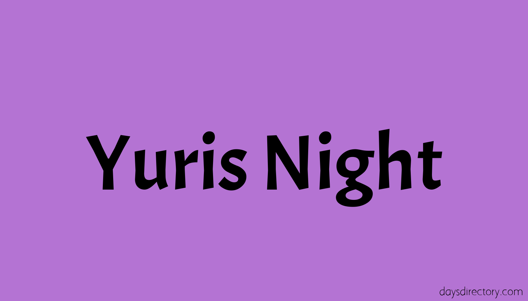 Yuris Night